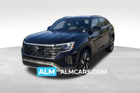 Black 2024 Volkswagen Atlas Cross Sport 2.0T SE w/Technology for sale in Florence, SC
