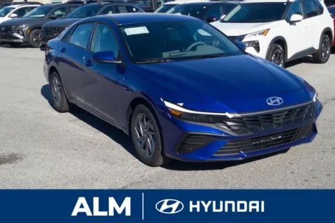 Another view of 2026 Hyundai Elantra Hybrid Blue for sale in Florence, SC at ALM Hyundai Florence