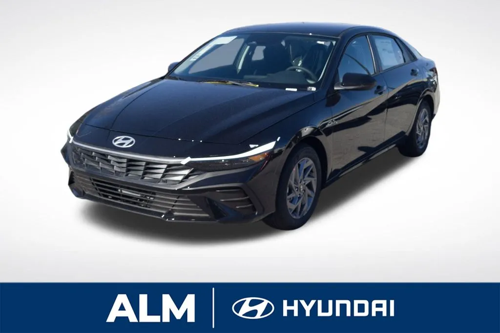 Black 2026 Hyundai Elantra Hybrid Blue for sale in Florence, SC