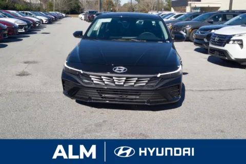 Another view of 2026 Hyundai Elantra Hybrid Blue for sale in Florence, SC at ALM Hyundai Florence