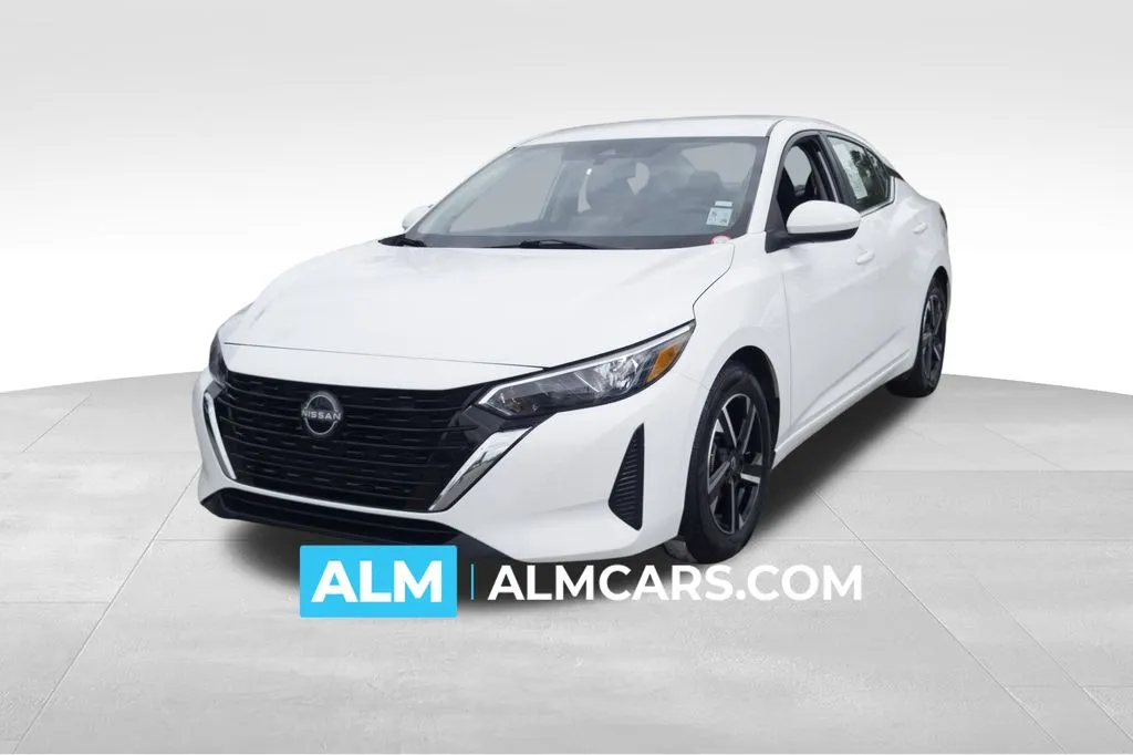 White 2024 Nissan Sentra SV for sale in Florence, SC