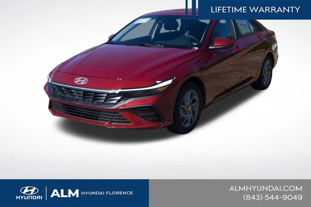 Red 2026 Hyundai Elantra Hybrid Blue for sale in Florence, SC