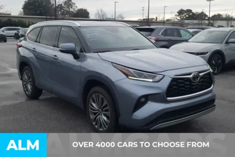 Another view of 2021 Toyota Highlander Platinum for sale in Florence, SC at ALM Hyundai Florence