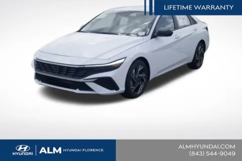 White 2025 Hyundai Elantra SEL Sport for sale in Florence, SC