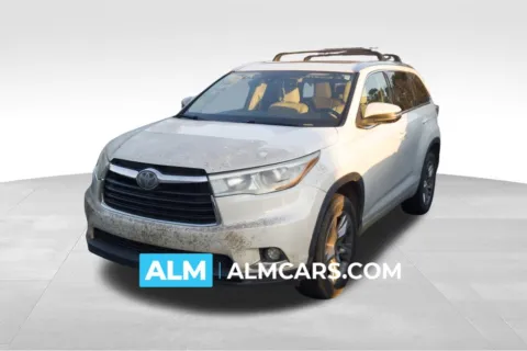 White 2015 Toyota Highlander Limited for sale in Florence, SC