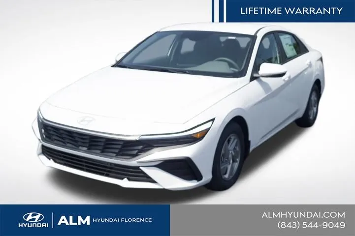 White 2026 Hyundai Elantra SE for sale in Florence, SC