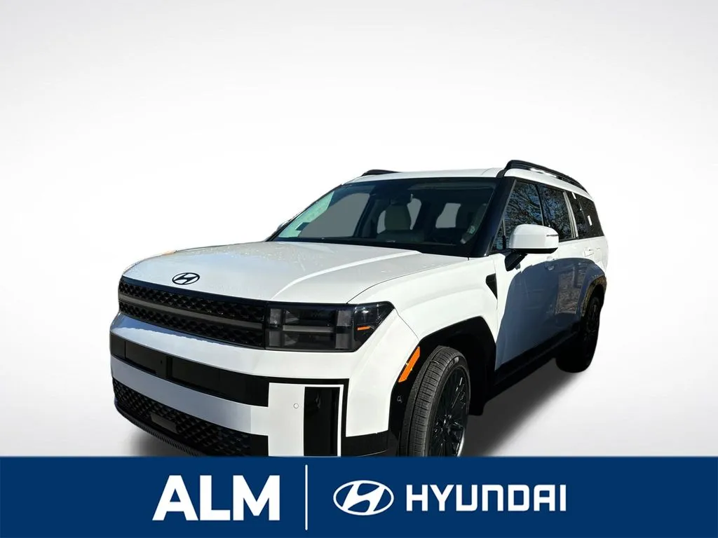 White 2025 Hyundai Santa Fe Hybrid Calligraphy for sale in Florence, SC