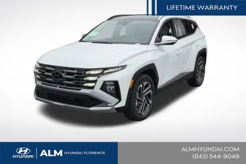 White 2026 Hyundai Tucson Hybrid Limited for sale in Florence, SC