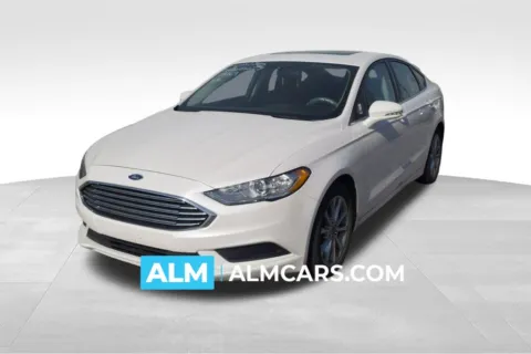 White 2017 Ford Fusion SE for sale in Florence, SC