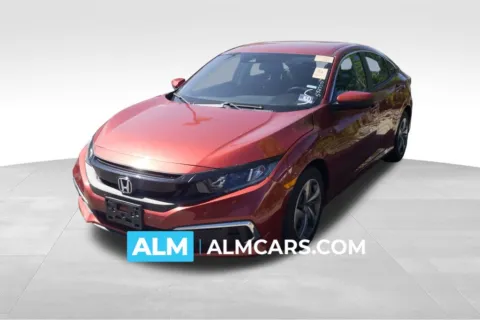 Orange 2019 Honda Civic LX for sale in Florence, SC