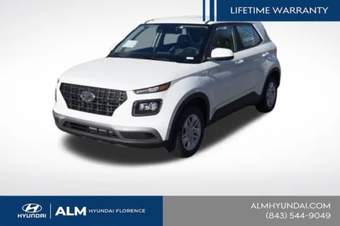 White 2026 Hyundai Venue SE for sale in Florence, SC