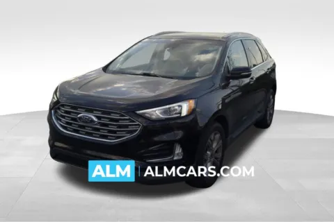 Black 2019 Ford Edge Titanium for sale in Florence, SC