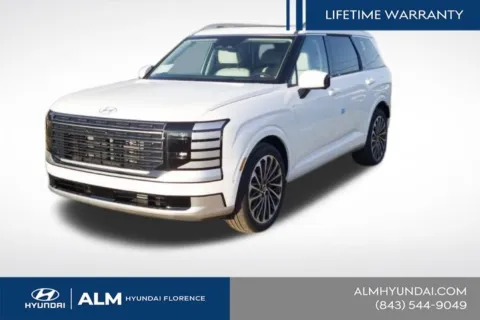 White 2026 Hyundai Palisade Calligraphy for sale in Florence, SC