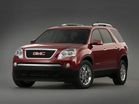 Red 2010 GMC Acadia SLT-1 for sale in Florence, SC