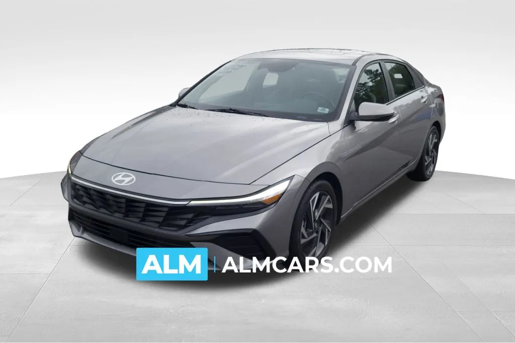 Gray 2024 Hyundai Elantra Hybrid Limited for sale in Florence, SC