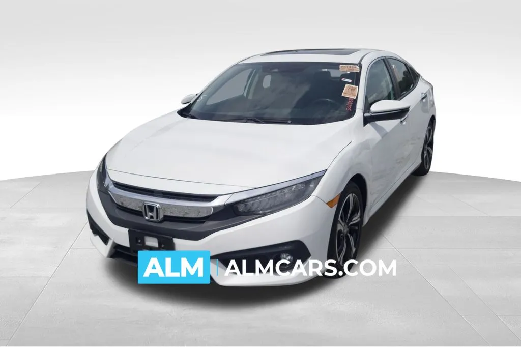 White 2017 Honda Civic Touring for sale in Florence, SC