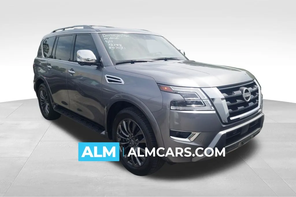 Gray 2024 Nissan Armada Platinum for sale in Florence, SC