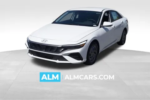 White 2025 Hyundai Elantra Hybrid Blue for sale in Florence, SC