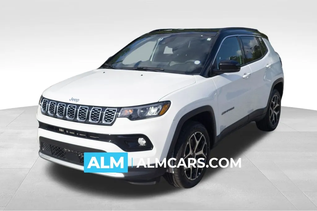 White 2025 Jeep Compass Limited for sale in Florence, SC