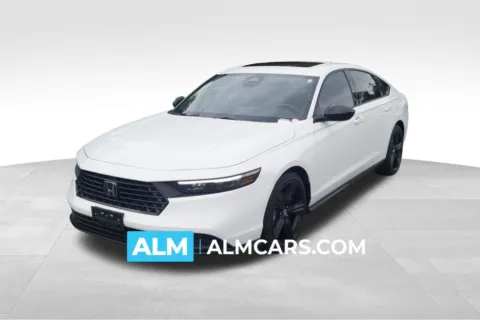White 2025 Honda Accord Hybrid Sport-L for sale in Florence, SC