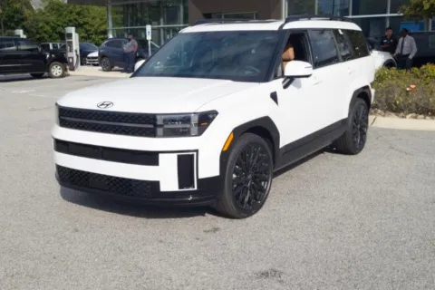 White 2026 Hyundai Santa Fe Calligraphy for sale in Florence, SC