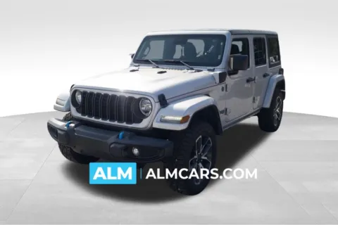 Silver 2024 Jeep Wrangler Sport S 4xe for sale in Florence, SC