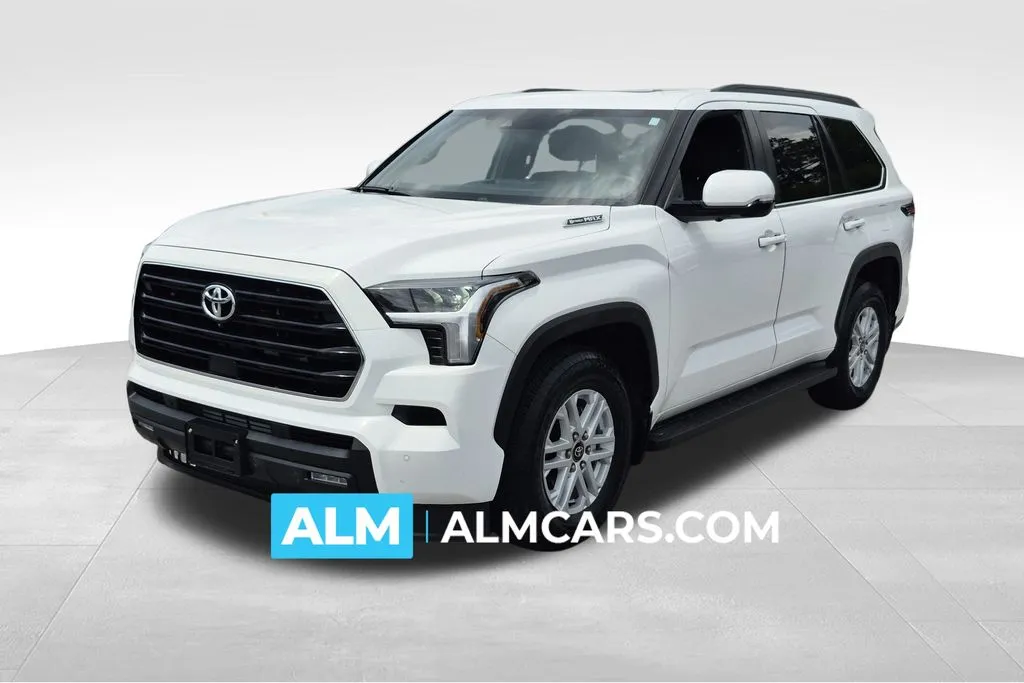 White 2025 Toyota Sequoia SR5 for sale in Florence, SC