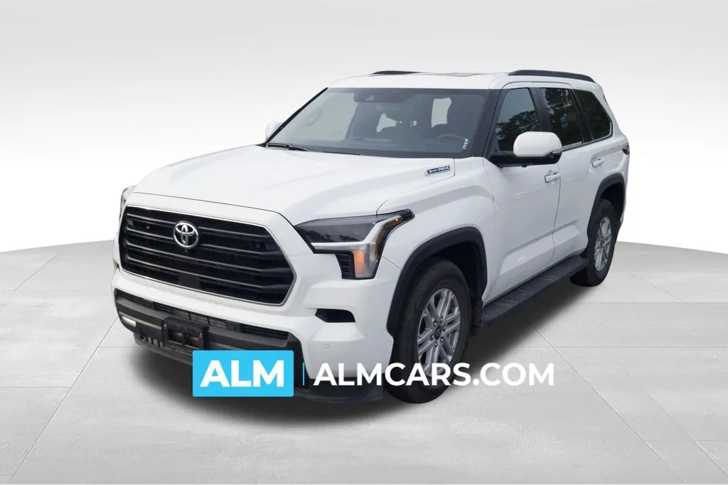 White 2025 Toyota Sequoia SR5 for sale in Florence, SC