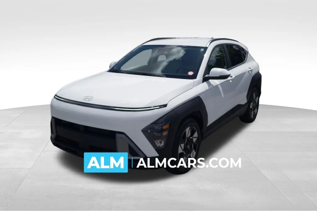 White 2024 Hyundai Kona SEL for sale in Florence, SC