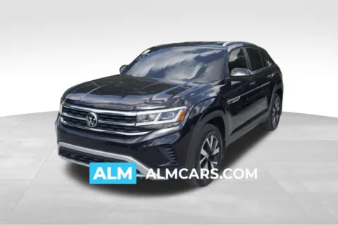 Black 2021 Volkswagen Atlas Cross Sport 2.0T SE for sale in Florence, SC