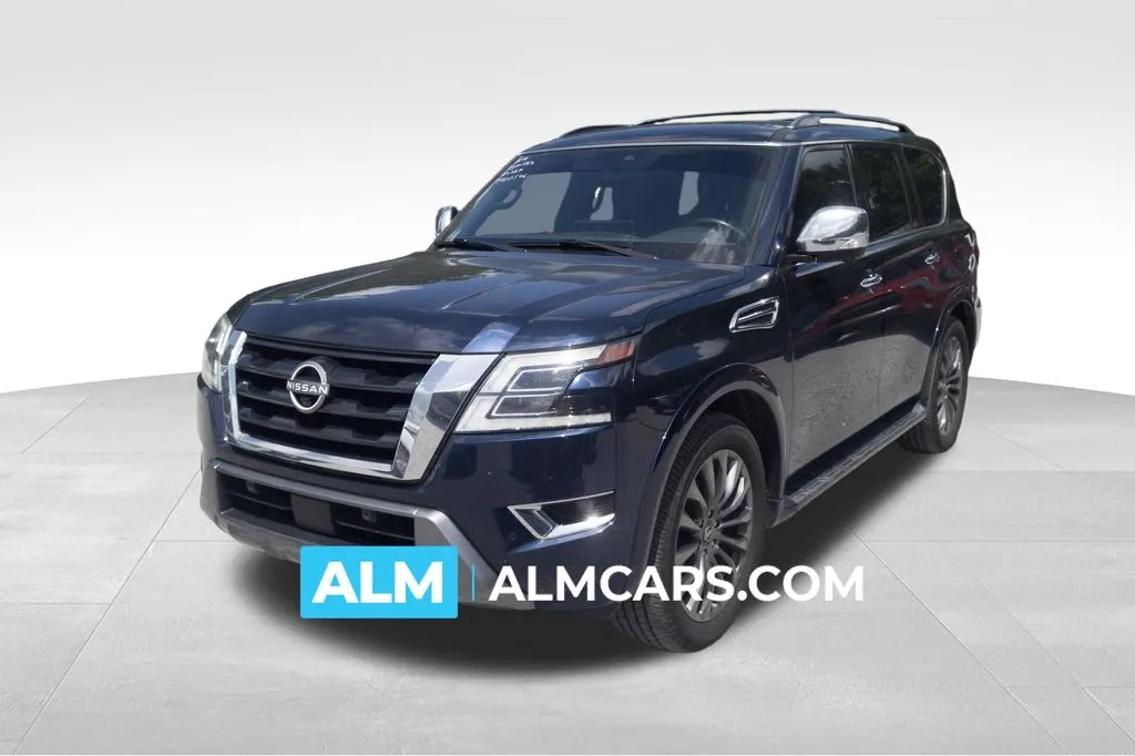 Blue 2023 Nissan Armada Platinum for sale in Florence, SC