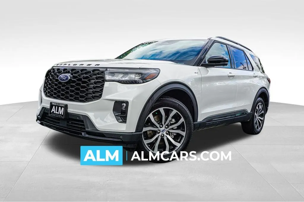 White 2025 Ford Explorer ST-Line for sale in Florence, SC