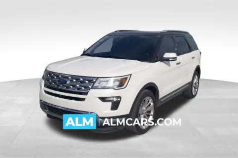 White 2019 Ford Explorer Limited for sale in Florence, SC