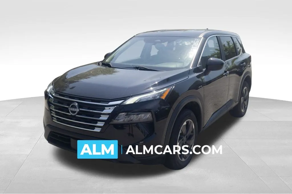 Black 2024 Nissan Rogue SV for sale in Florence, SC