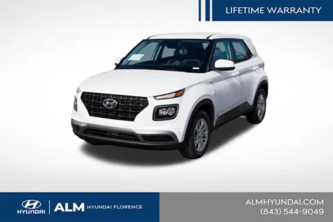 White 2026 Hyundai Venue SE for sale in Florence, SC