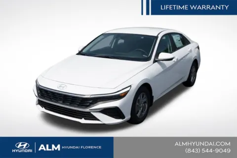 White 2026 Hyundai Elantra SE for sale in Florence, SC