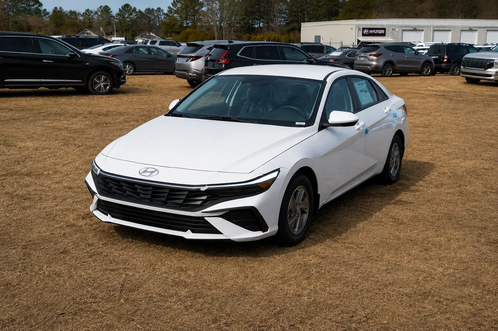 White 2026 Hyundai Elantra SE for sale in Florence, SC