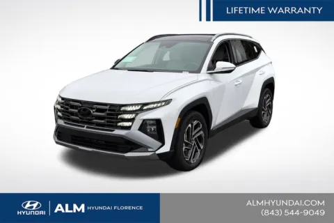White 2026 Hyundai Tucson Hybrid Limited for sale in Florence, SC