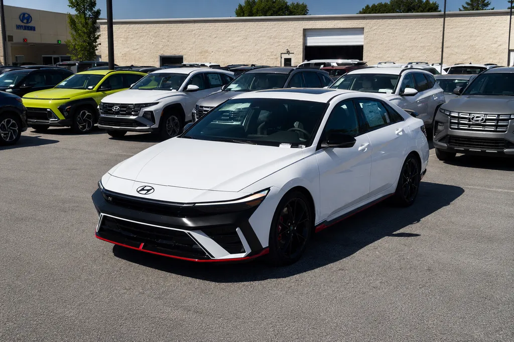 White 2026 Hyundai Elantra N for sale in Florence, SC
