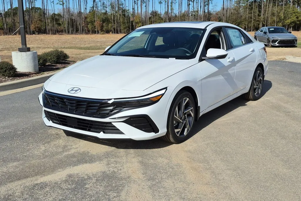 White 2026 Hyundai Elantra Limited for sale in Florence, SC