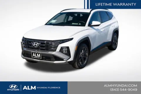 White 2026 Hyundai Tucson Hybrid SEL for sale in Florence, SC