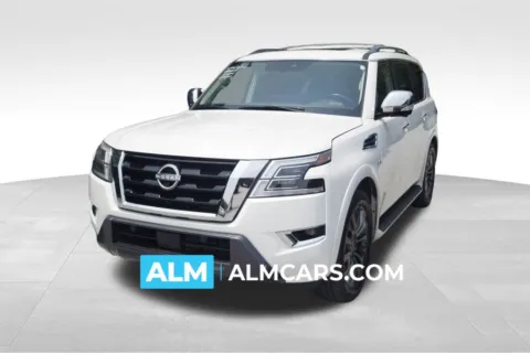 White 2022 Nissan Armada Platinum for sale in Florence, SC