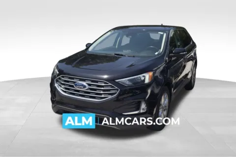 Black 2022 Ford Edge Titanium for sale in Florence, SC