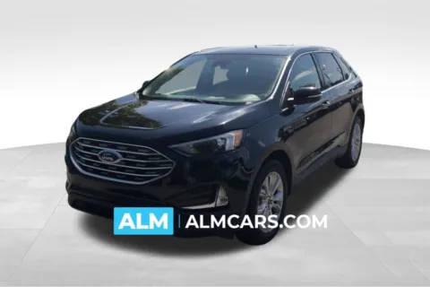 Black 2022 Ford Edge Titanium for sale in Florence, SC