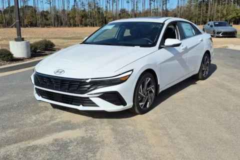 White 2026 Hyundai Elantra Limited for sale in Florence, SC