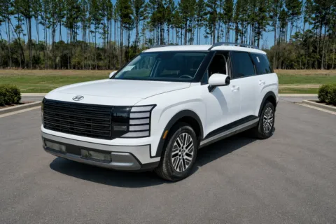 White 2026 Hyundai Palisade Hybrid Blue SEL for sale in Florence, SC