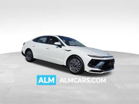 White 2024 Hyundai Sonata Hybrid Limited for sale in Florence, SC