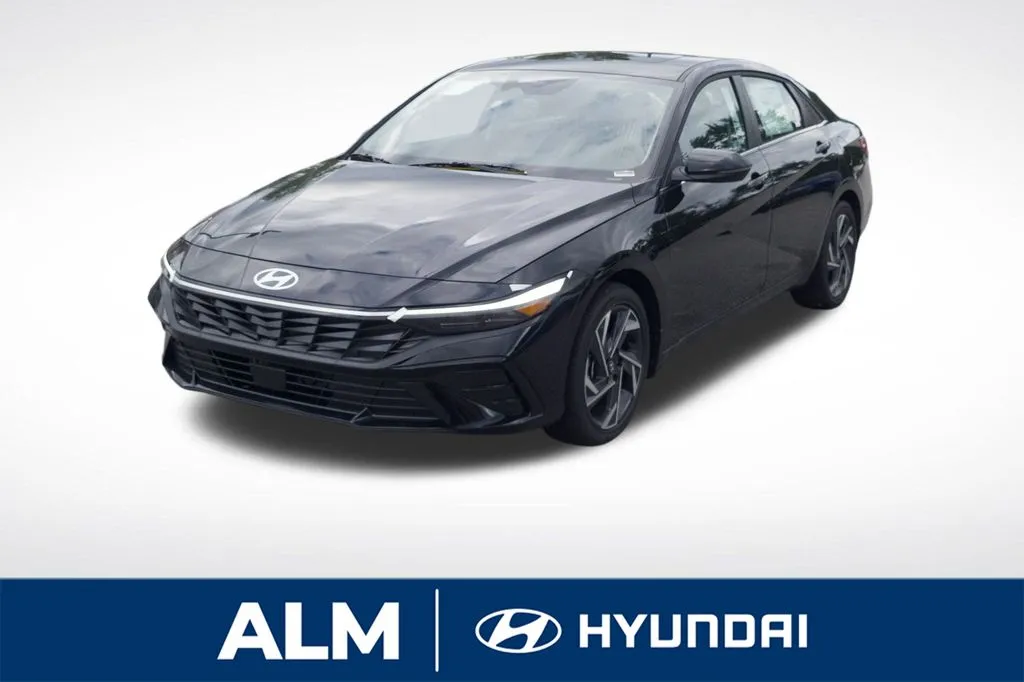 Black 2025 Hyundai Elantra Hybrid Limited for sale in Florence, SC