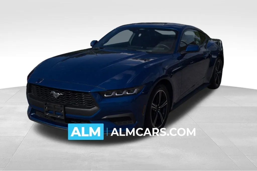 Blue 2024 Ford Mustang EcoBoost for sale in Florence, SC