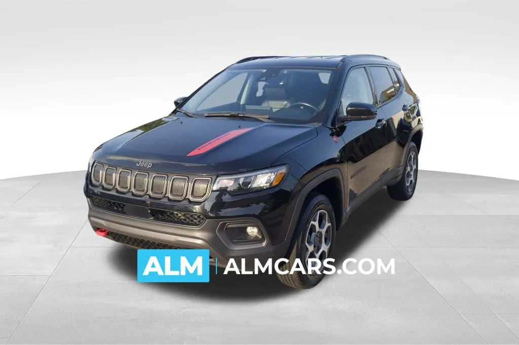 Black 2022 Jeep Compass Trailhawk for sale in Florence, SC